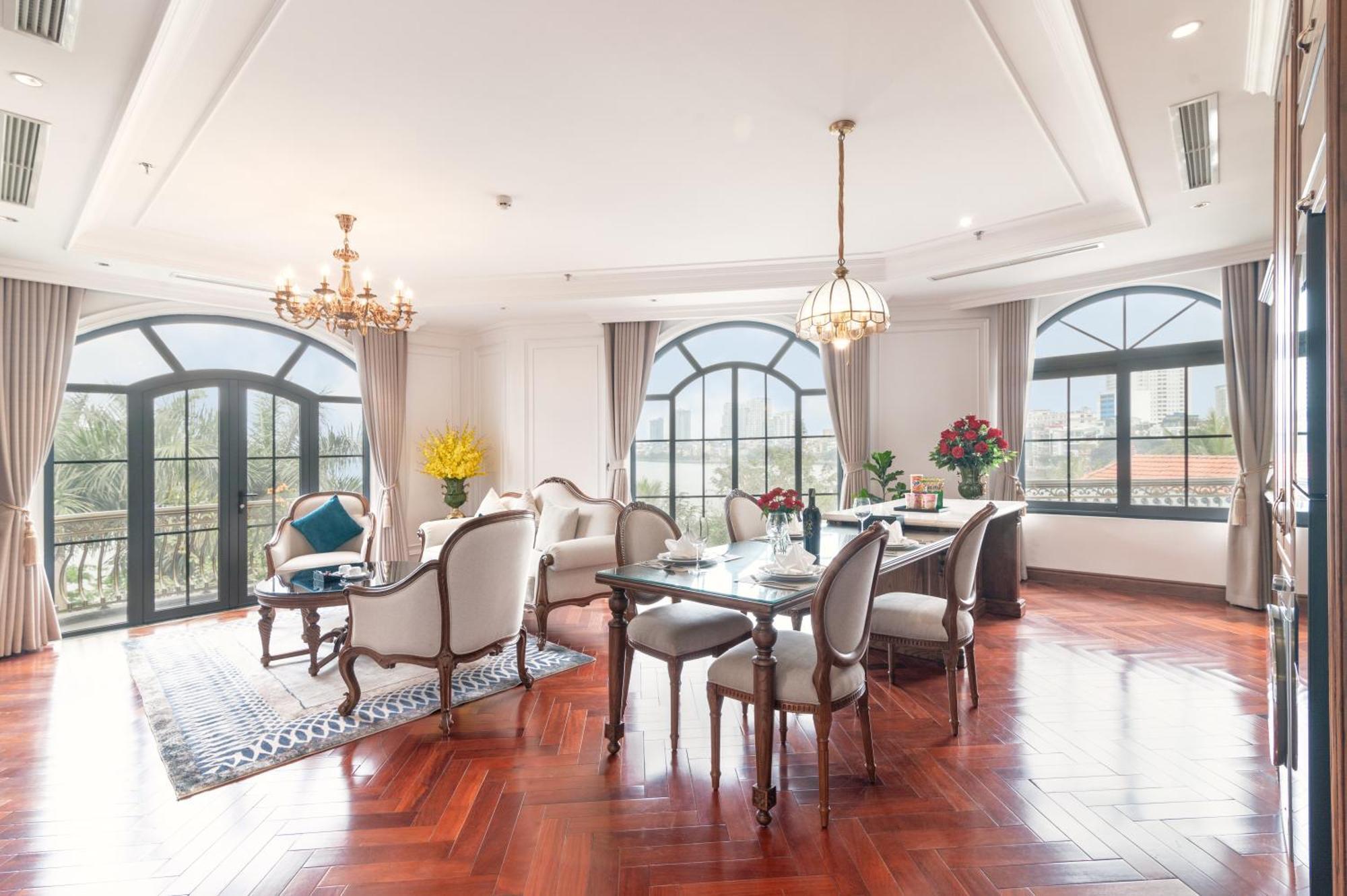 Luxe Paradise Suite Hotel Trich Sai Ханой Екстериор снимка
